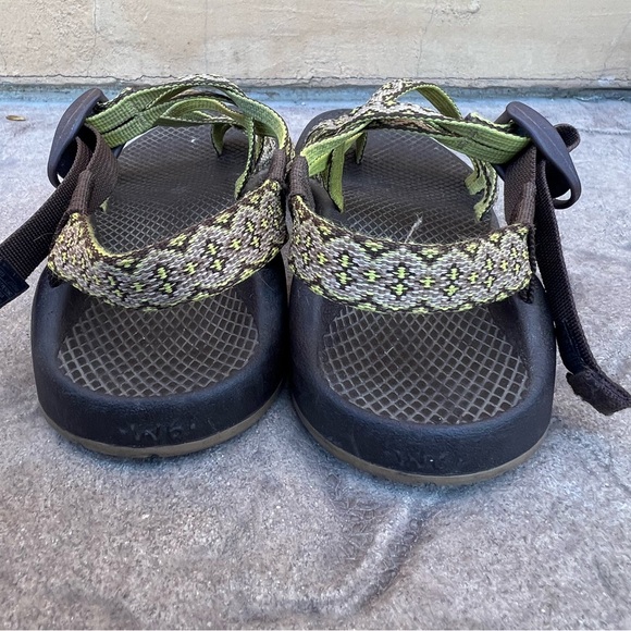 Chaco SandalsHiking Outdoor Sandal green and brown - Picture 4 of 10
